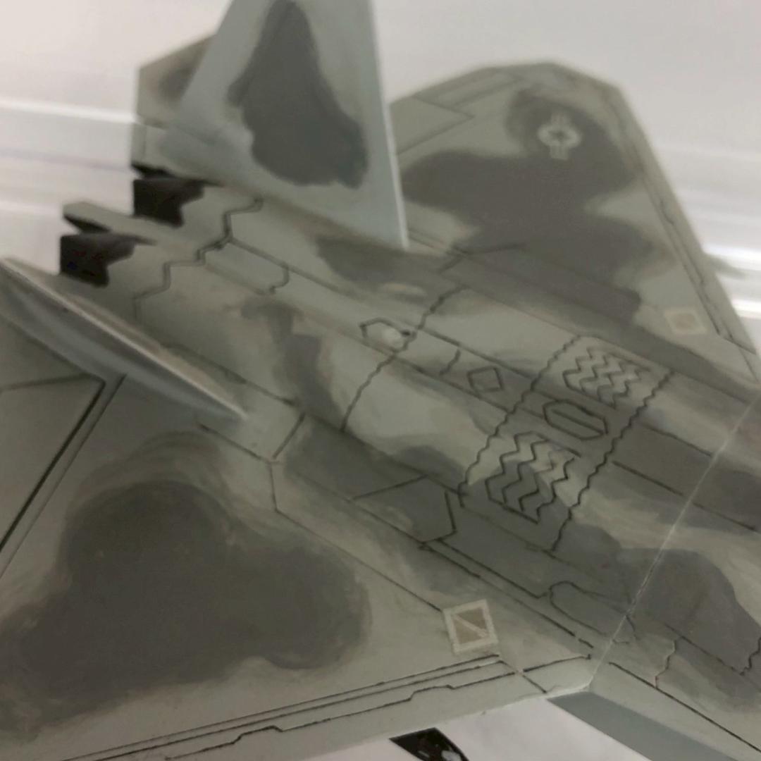 戦闘機 模型 1/72 F-22 ラプター F-15 ストライクイーグル 完成品