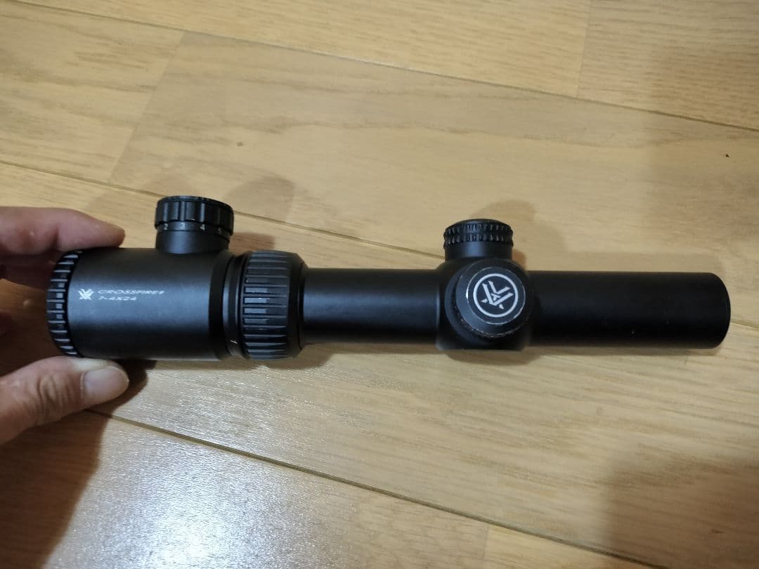 ライフルスコープ VORTEX CROSSFIRE Ⅱ 1-4x24 イルミ付き