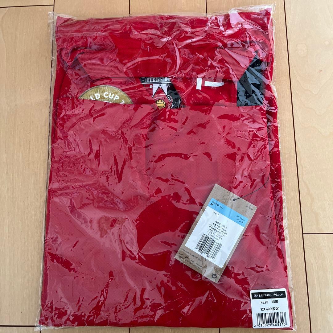 【新品未開封】浦和レッズ CWC ユニフォーム（ワッペン付き）Mサイズ 荻原拓也