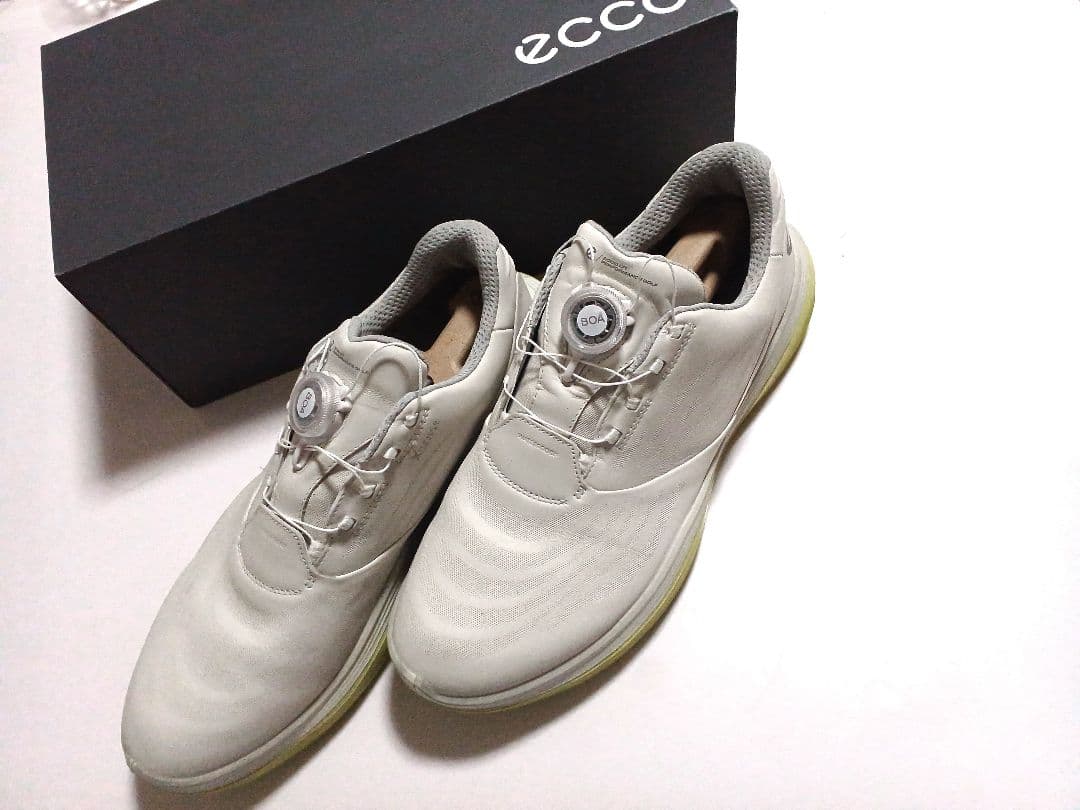 ECCO LT1 ボア スパイクレス ゴルフシューズ EUサイズ43