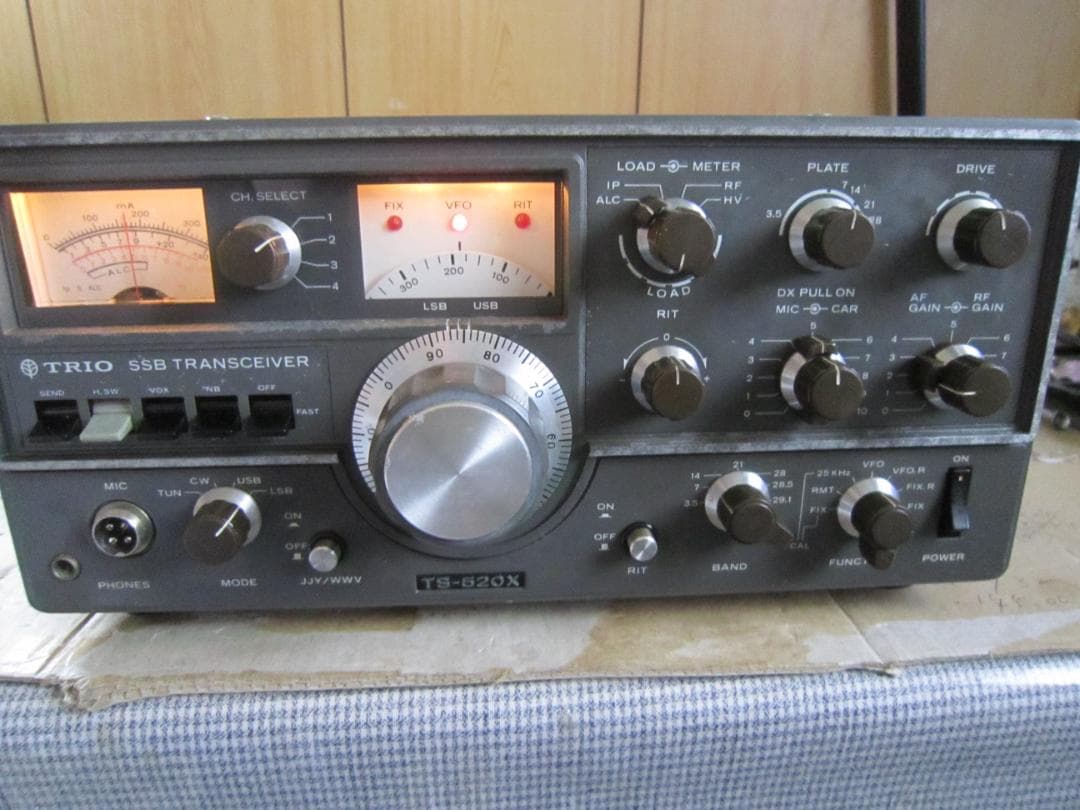 TRIO　受信機　TS-520X　改100　ラジオ