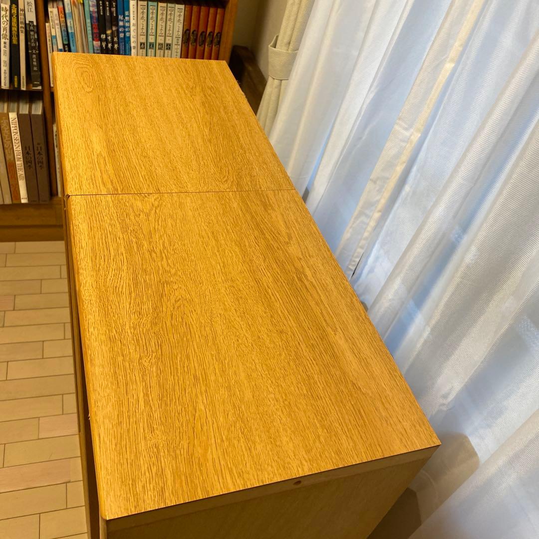 T*S様 ACTUS購入品　ナチュラルウッド　オープンシェルフ 2段　セット　レ