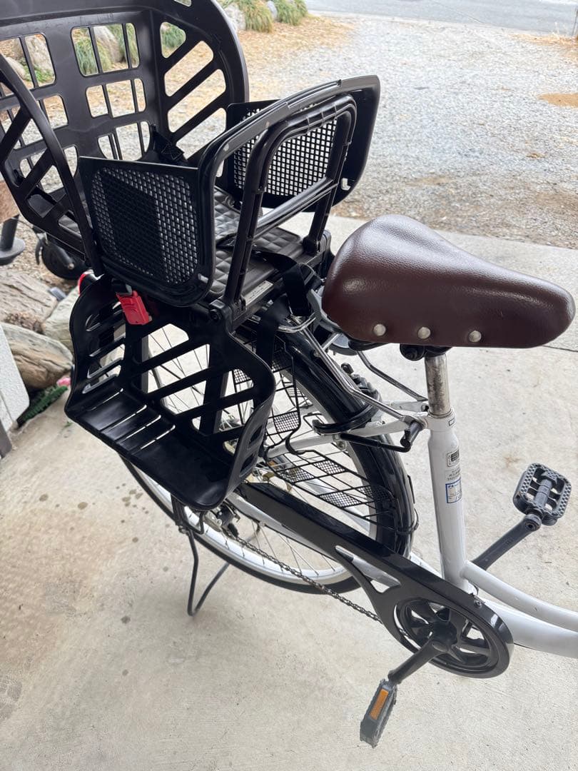 【最終値下げ】チャイルドシート付き自転車　26インチ