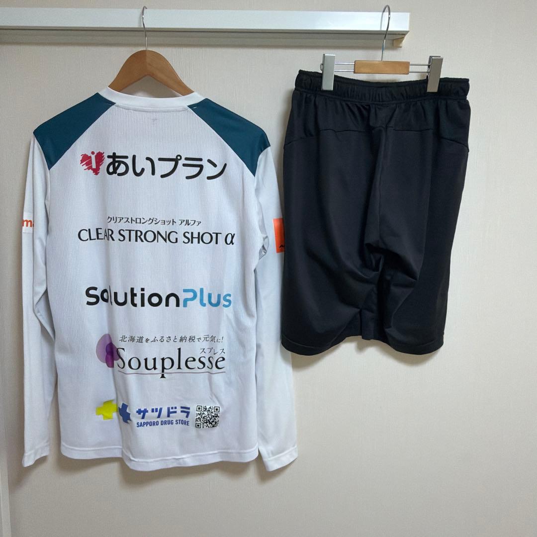 2024 北海道コンサドーレ札幌 支給 練習着 長袖 ハーフパンツ 上下セット