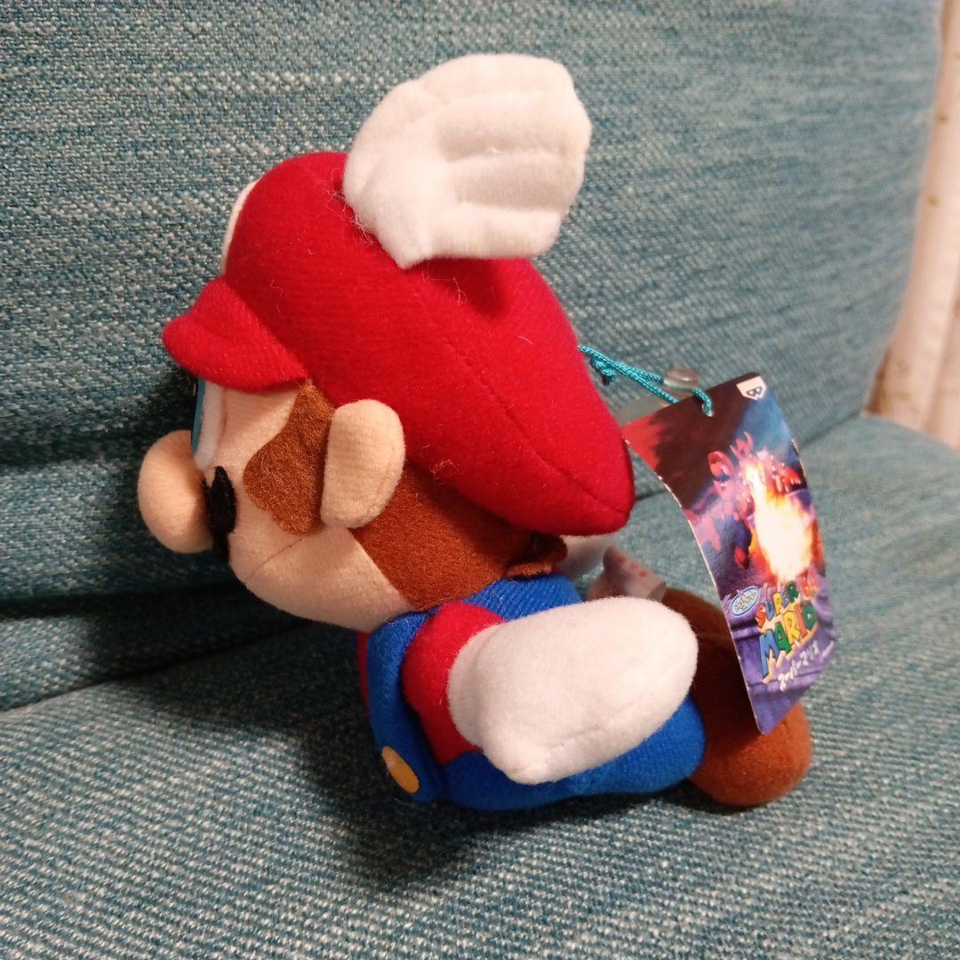 任天堂 スーパーマリオ64 はねマリオ ぬいぐるみ タグ付き