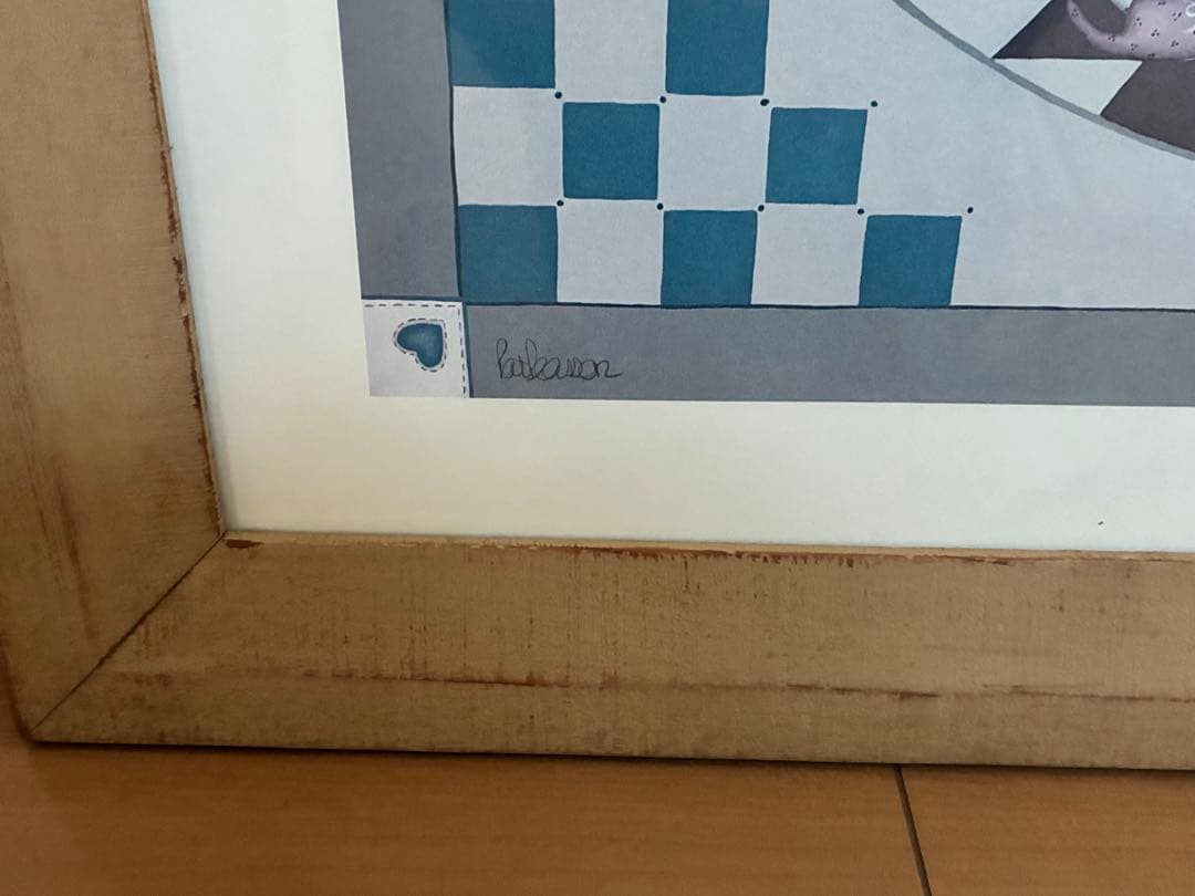 カントリー雑貨　コーハウス　アンファン　絵画　額