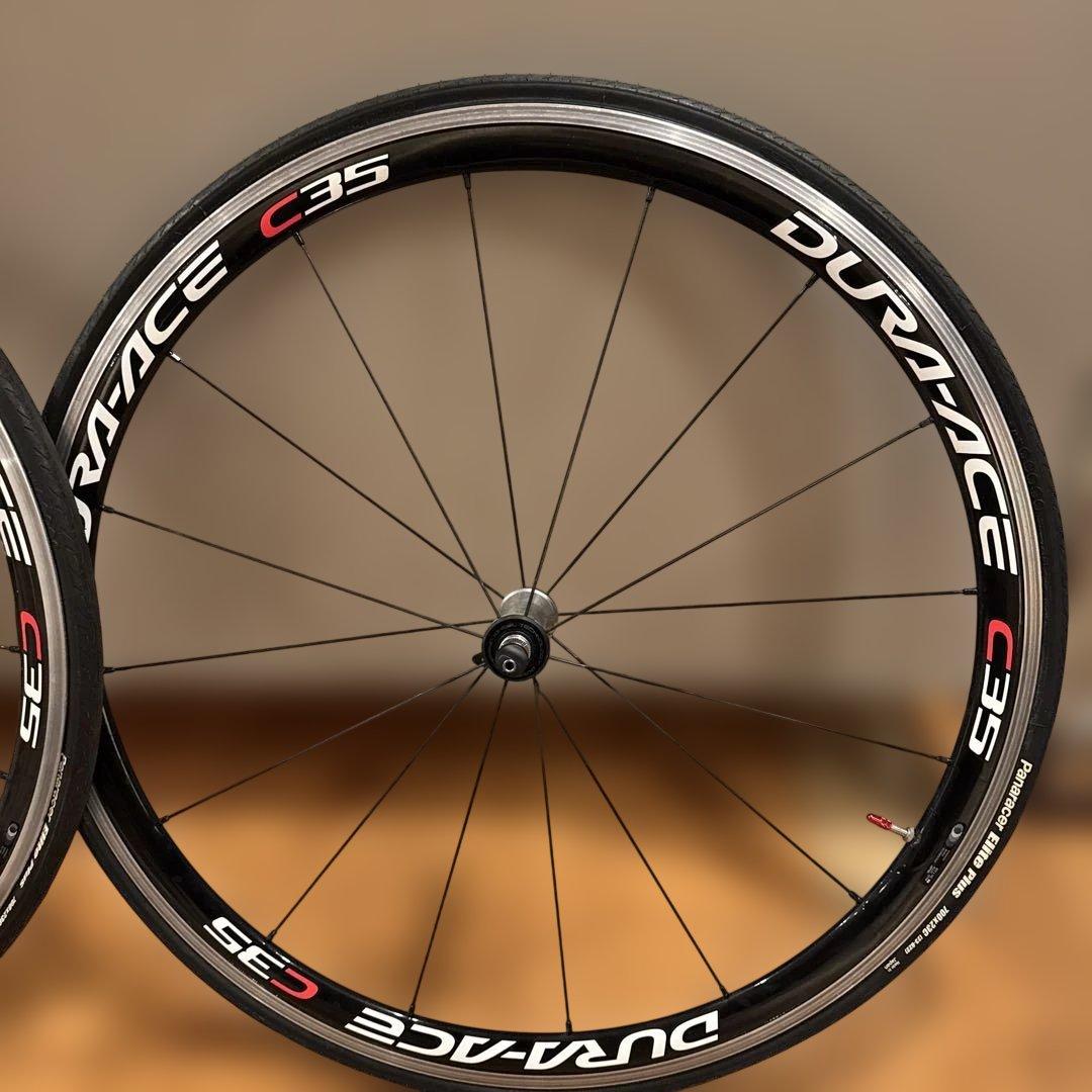 中目黒付近でお渡し　DURA ACE ホイール　C35