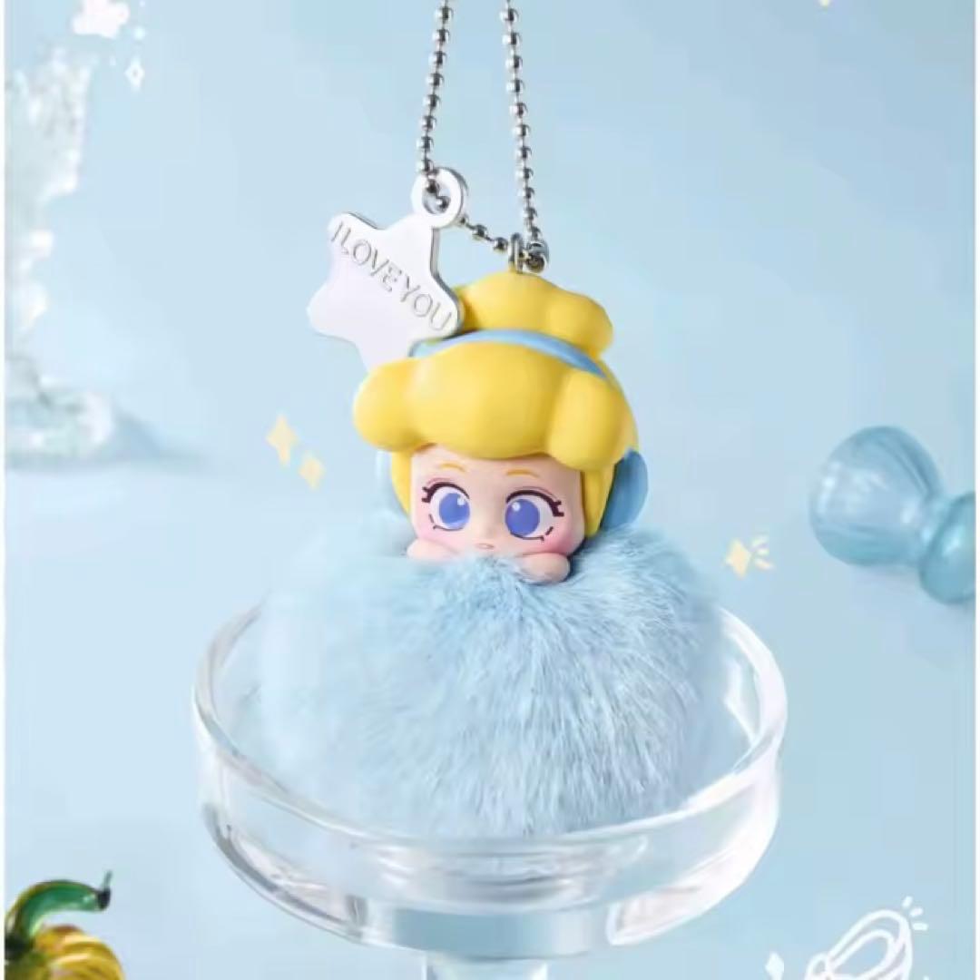 miniso ディズニー プリンセス ポンポンシリーズ 白雪姫 シンデレラ