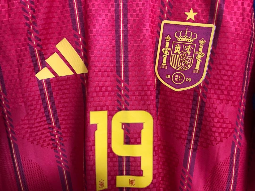 r*r様 スペイン代表25/26 ヤマル 欧州予選フルパッチ オーセンティック