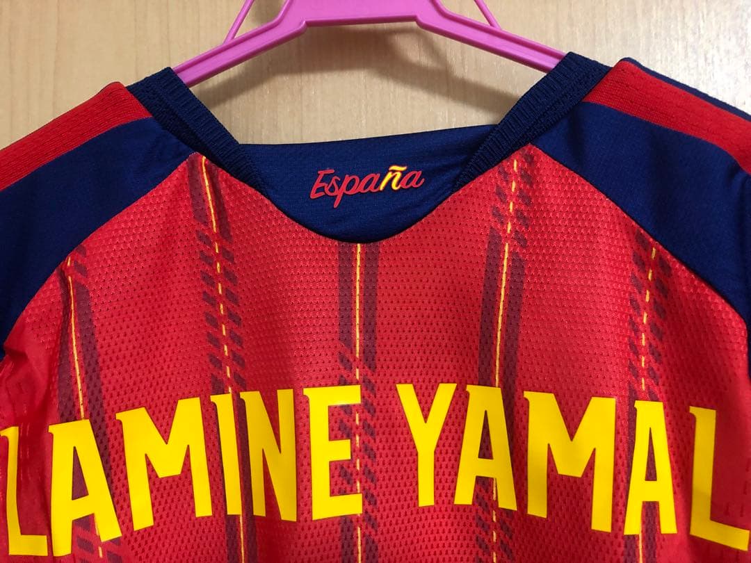 r*r様 スペイン代表25/26 ヤマル 欧州予選フルパッチ オーセンティック