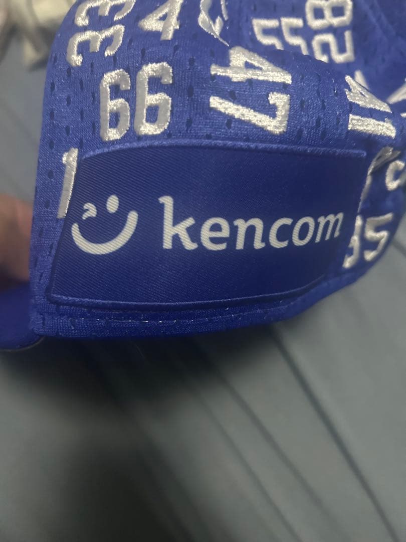 (最終価格)ベイスターズ ヒーローインタビューキャップkencom 青