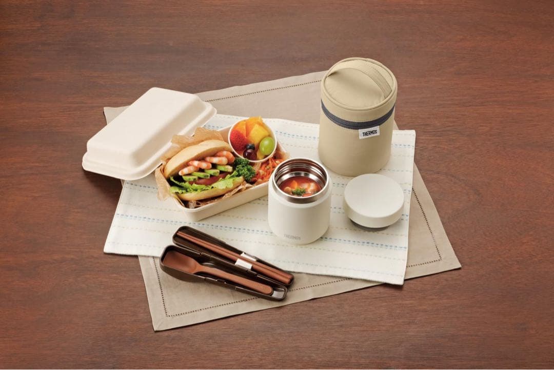 【店頭展示品】サーモス　THERMOS 真空断熱　スープジャー　3点まとめ売り