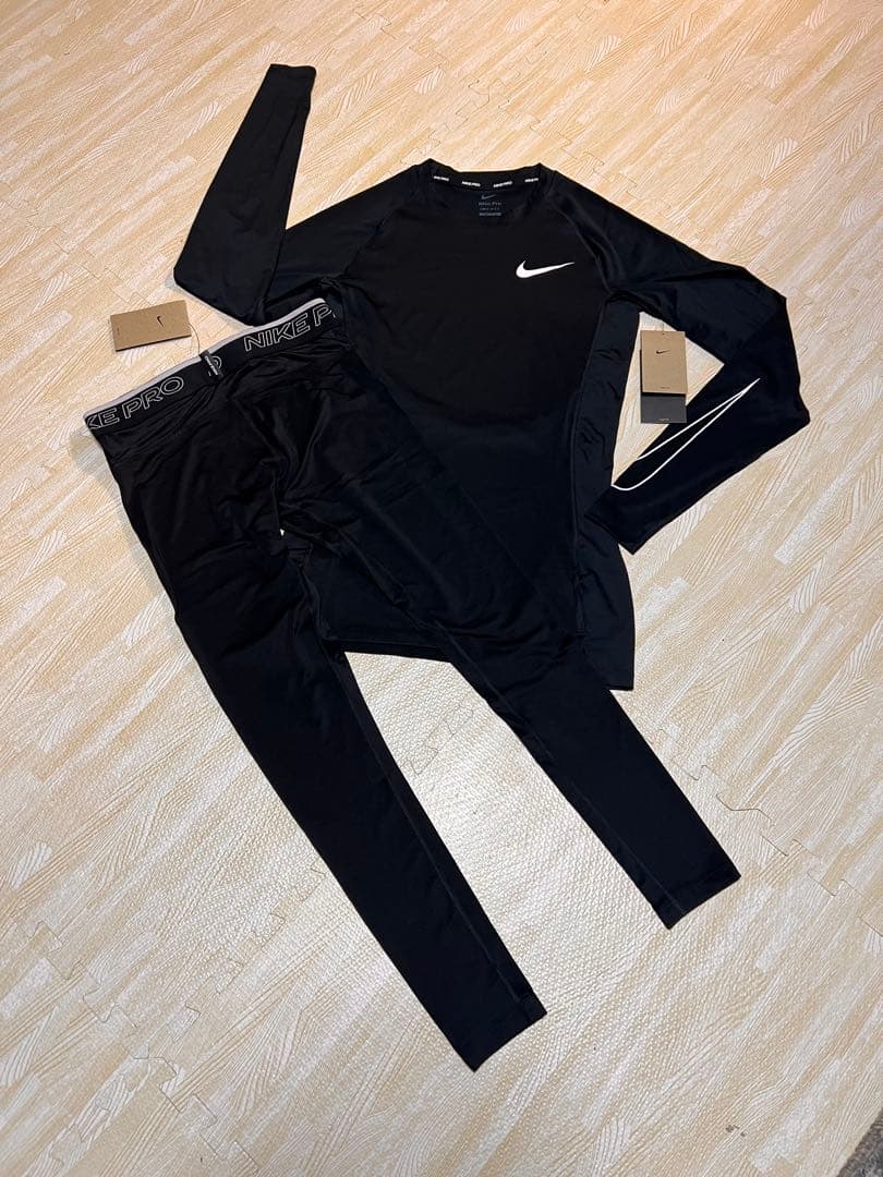 Nike Pro ブラック ジャージ上下セット M