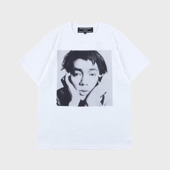 新品◆坂本龍一 B-2 UNIT オフィシャルTシャツ 白 YMO 細野晴臣