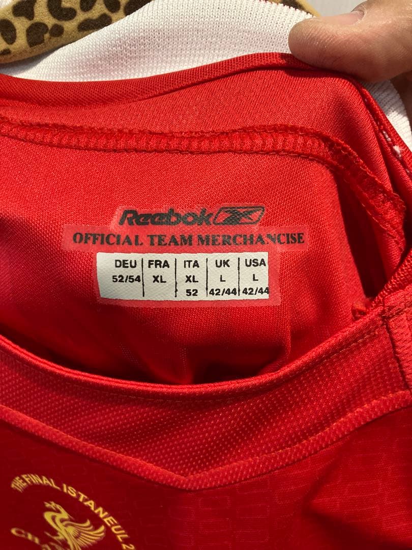サッカー　リバプールレプリカユニフォーム　ルイス・ガルシア