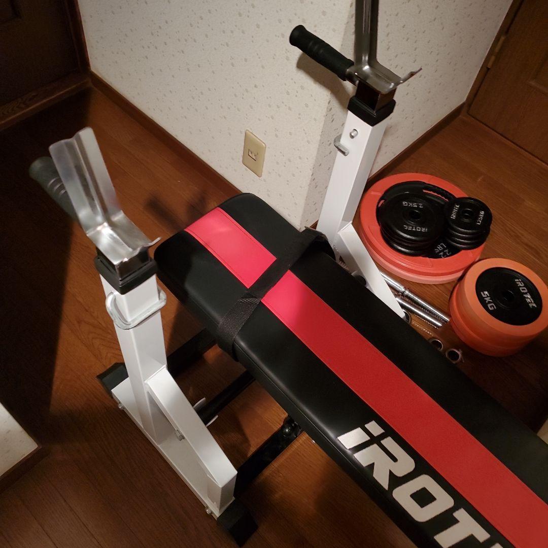 アイロテック ベンチプレス 折りたたみ式 約70kg