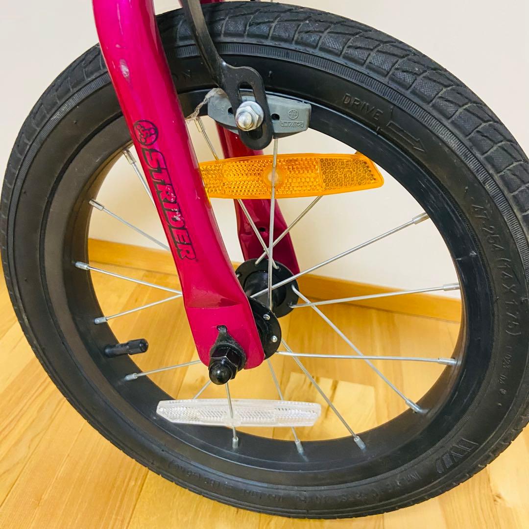 STRIDER 14x ストライダー キッズバイク　フューシャピンク　ペダル