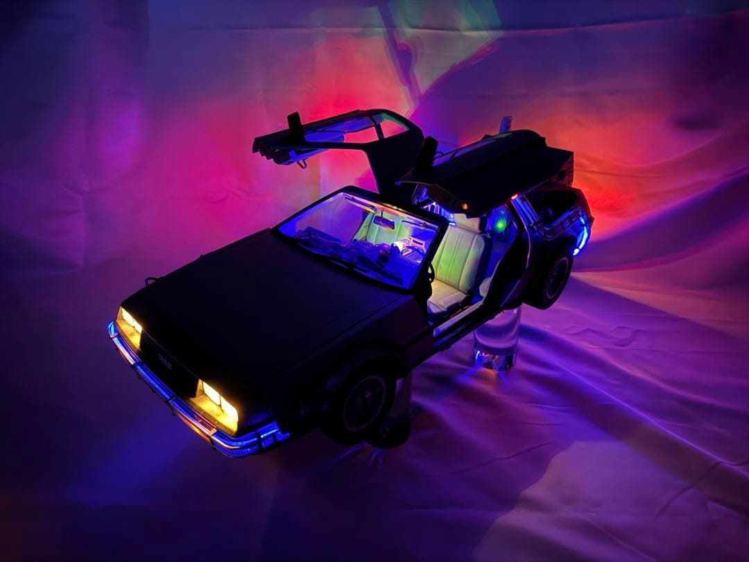 【超美品】Deagostini 1/8 デロリアン 完成品