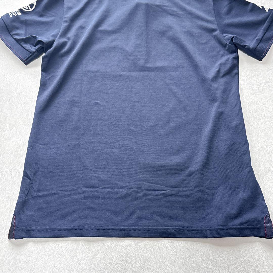 【新品　タグ付き】BRIEFING ネイビー ポロシャツ　ゴルフウェア　ロゴ入り