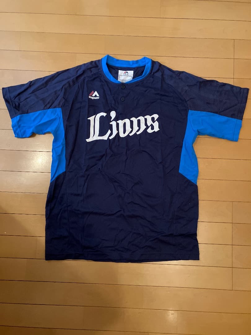 マジェスティック　オーセンテック　埼玉西武ライオンズ　ゲーマーＴシャツ
