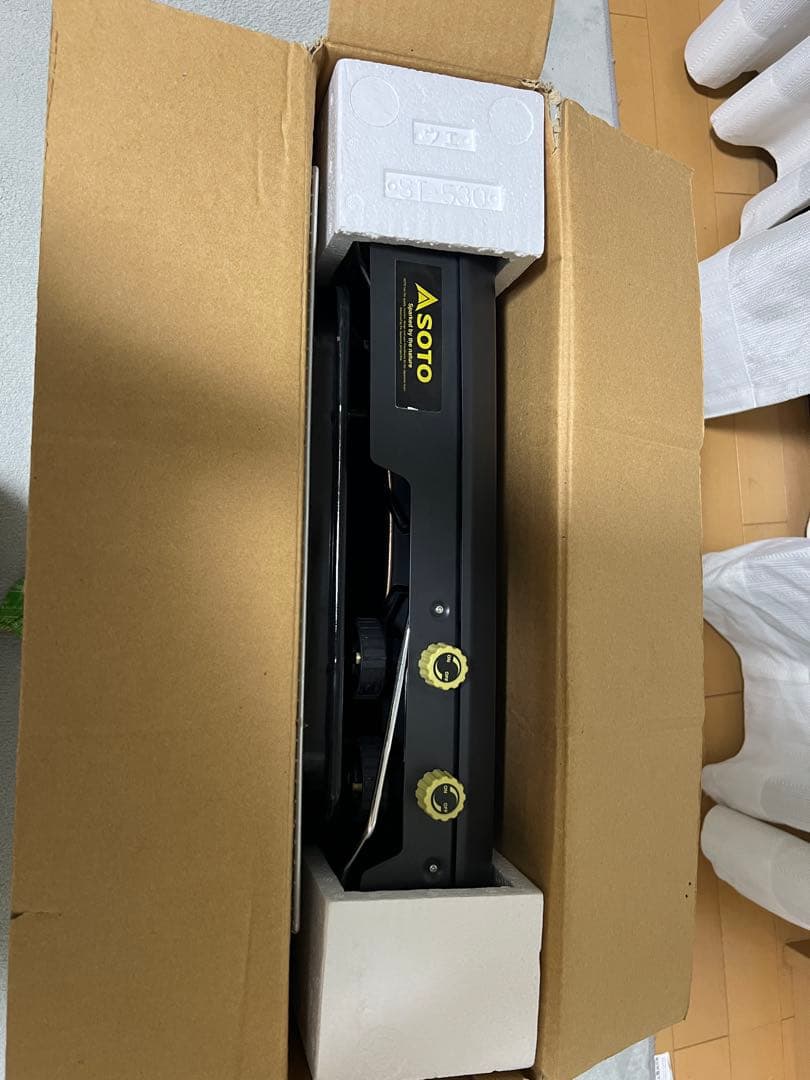 SOTO ST-525 ツーバーナー 鉄板・網付き 元箱あり 動作確認済み