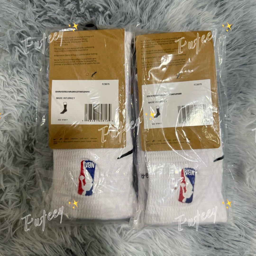 【2足セット】新品 NIKE Unicorn NBA クルーソックス Lサイズ