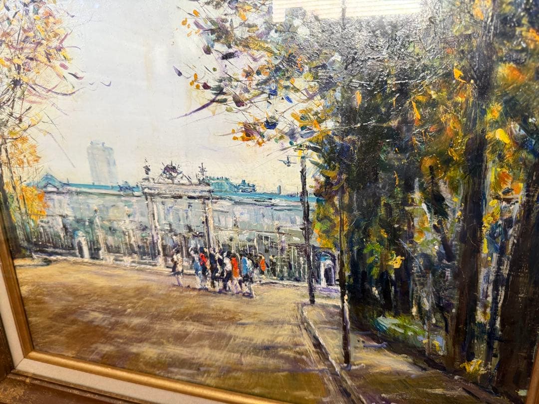 84.「迎賓館」髙橋一善 油絵
