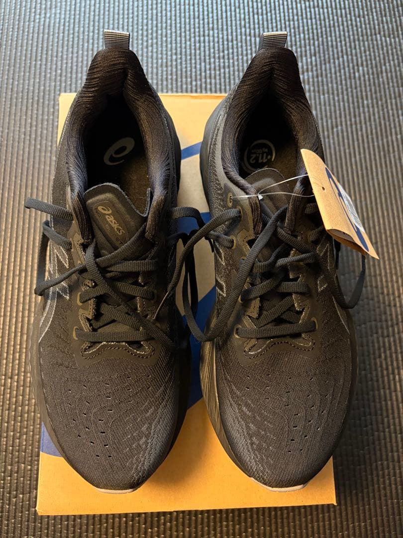 ASICS アシックス　ノヴァブラスト4 ブラック 27㎝　新品未使用タグ付