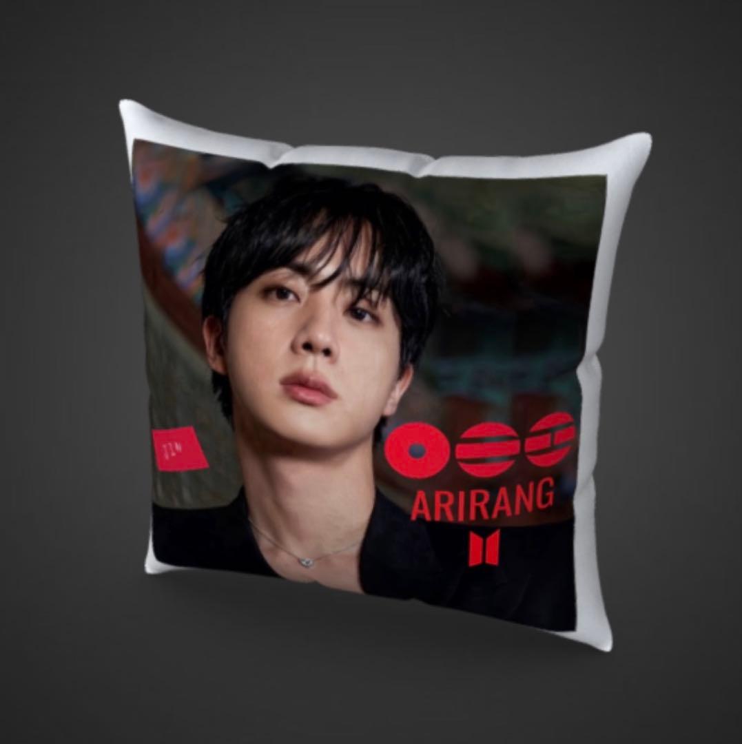 おまとめ中♡BTS ファブリッククッションカバー　45×45 ジンくん　JIN