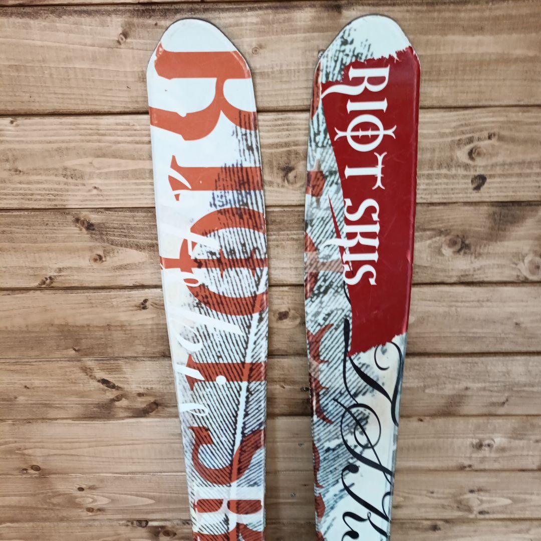 Riot skis フリースタイル 160 スキー marker squire