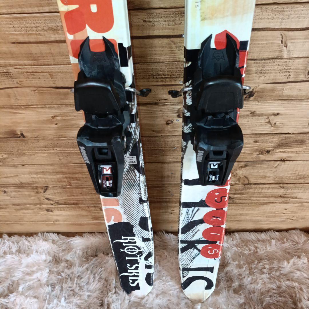 Riot skis フリースタイル 160 スキー marker squire