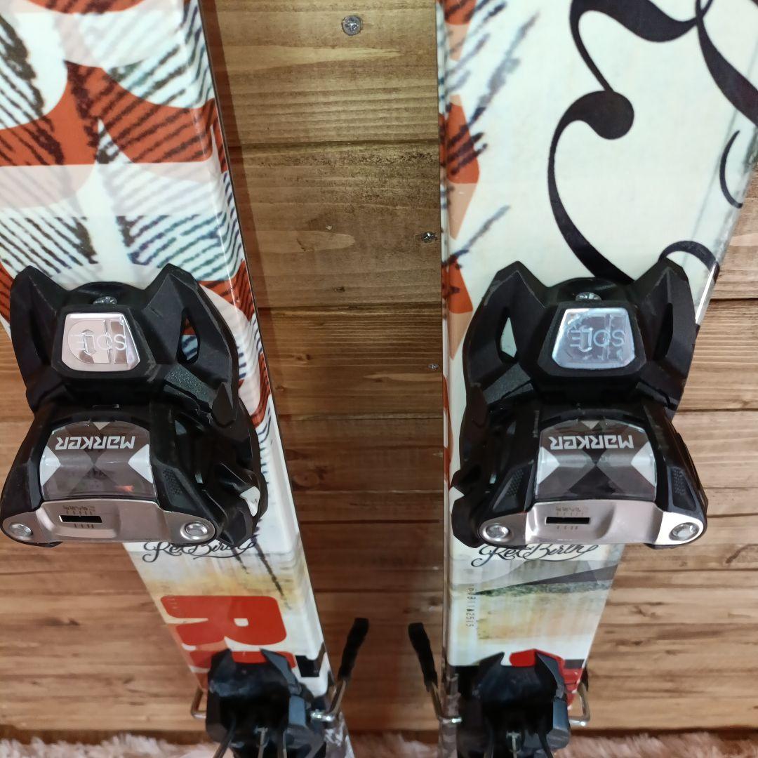 Riot skis フリースタイル 160 スキー marker squire