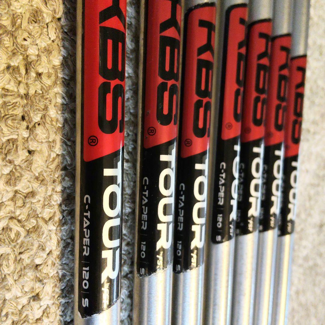 KBS C-Taper 120 S シャフト 7本セット