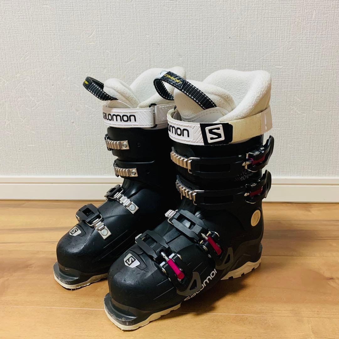 SALOMON152cm 24/24.5cmストック105cmスキーセット