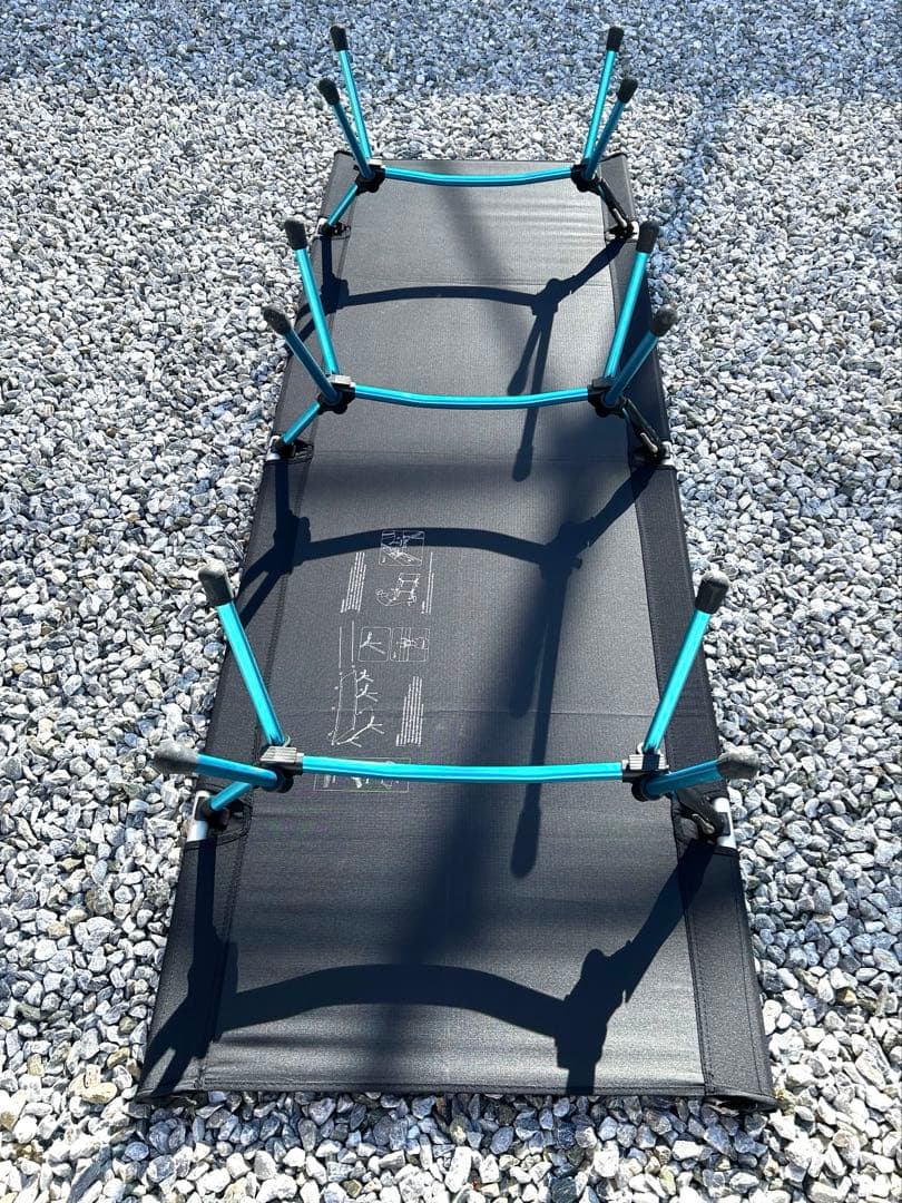 ：)Naturehike 軽量コット ブルーマット付 2点セット