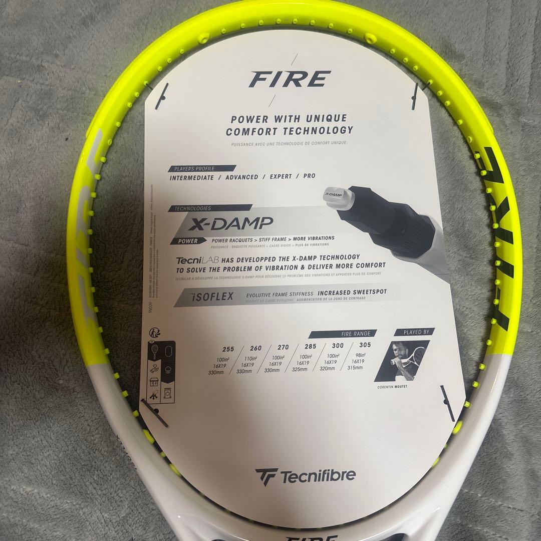 新品未使用　Tecnifibre FIRE 305S G2 2026