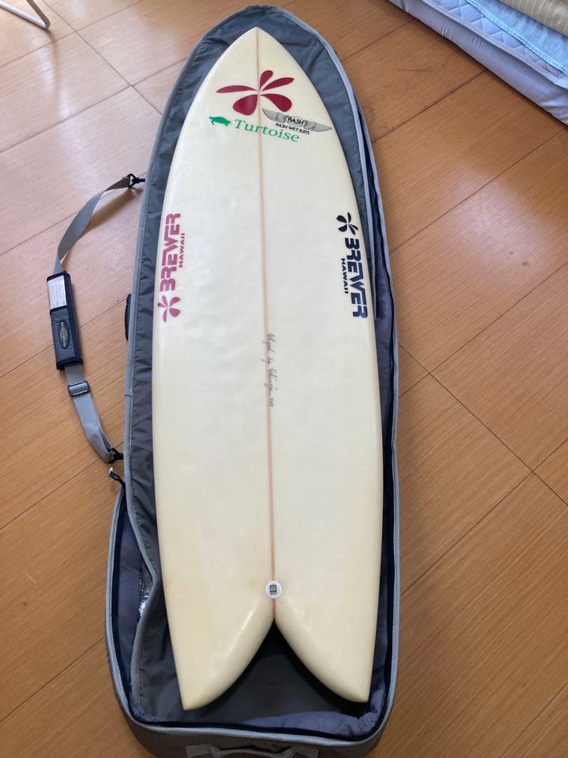 DICK BREWER レトロフィッシュ サーフボード 5’10