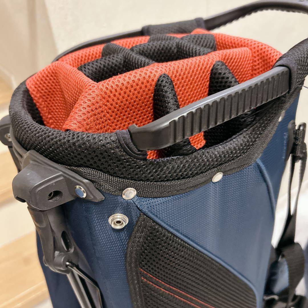 【美品】SRIXON スタンド式 キャディバッグ ゴルフバッグ 14分割