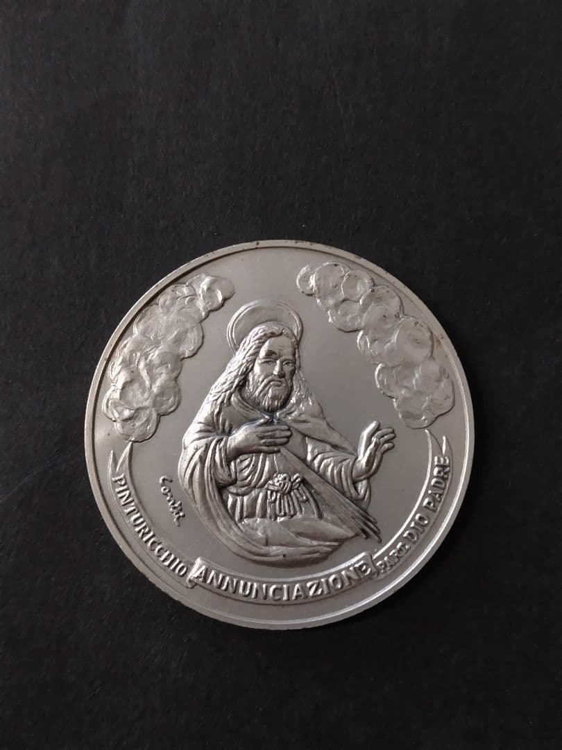 【希少品】バチカン美術館　記念メダル　2000年　ピントゥリッキオ　受胎告知