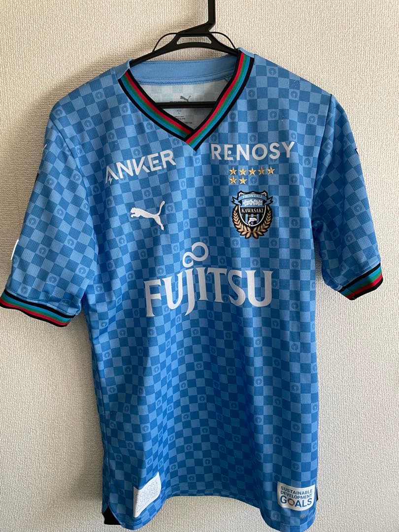 川崎フロンターレ 2024 1stユニフォームLサイズマーキング無し