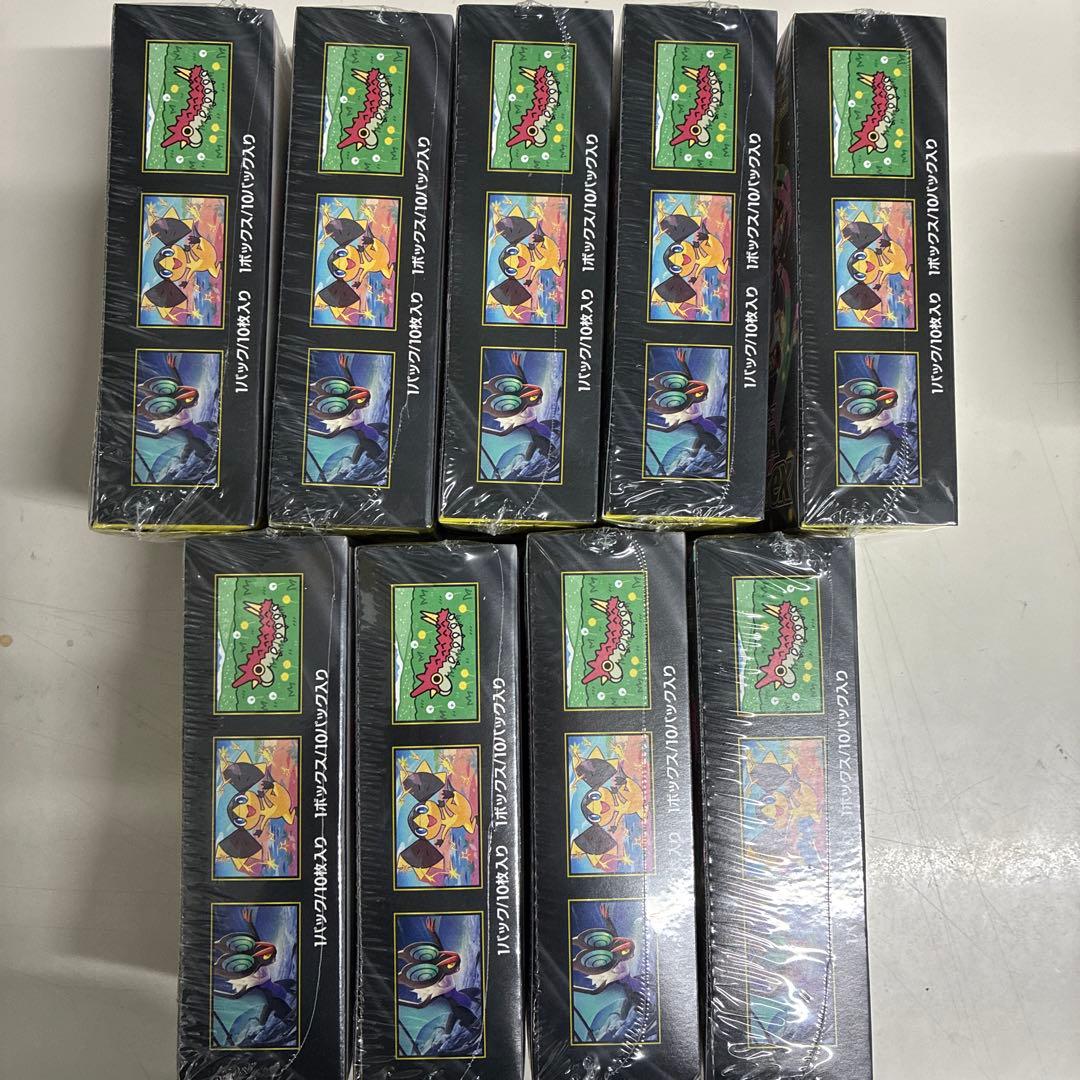 シュリンク付きポケモンカードゲーム MEGAドリームEX 9BOXセット