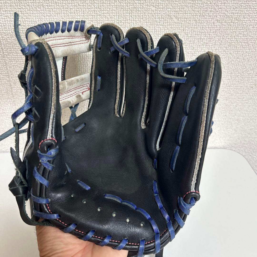 Slugger W5 硬式野球グローブ 黒/青