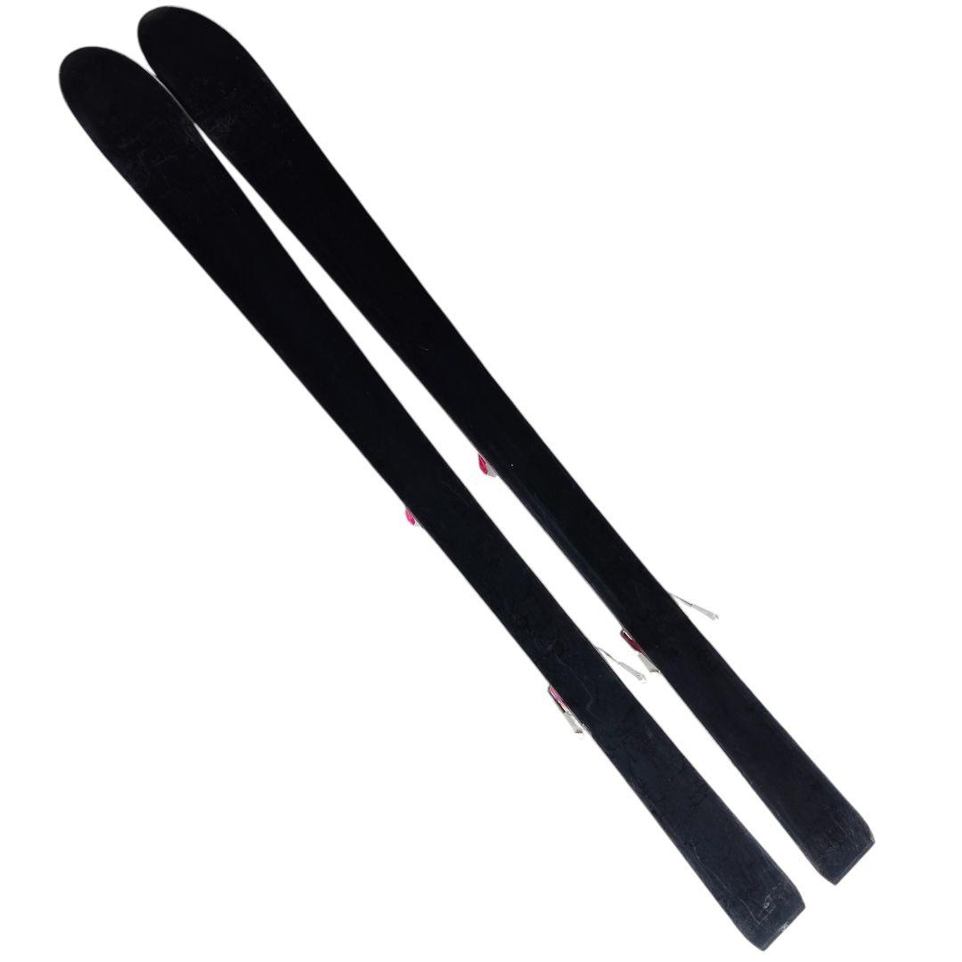 KAZAMA 120cm ジュニアスキーセット ビンディング付 ストック80cm
