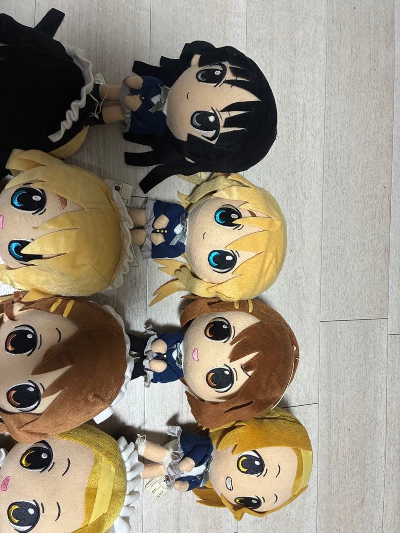 けいおん！　スーパーdxぬいぐるみ　セット