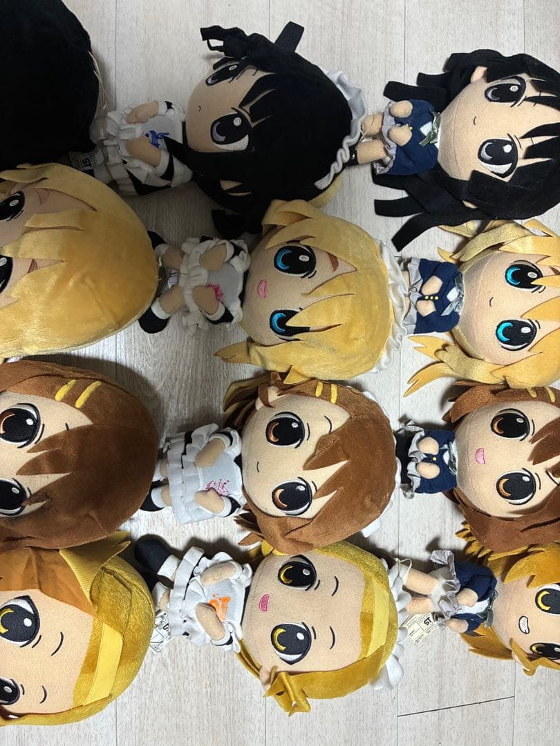 けいおん！　スーパーdxぬいぐるみ　セット