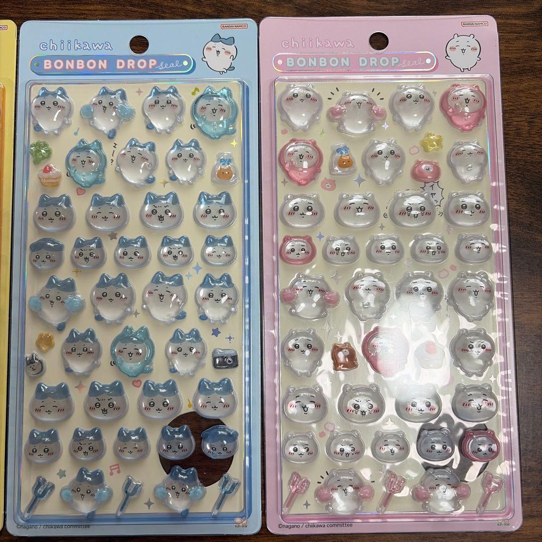 ちいかわ ボンボンドロップシール サンスター文具 クーリア 第1弾 正規品 4種