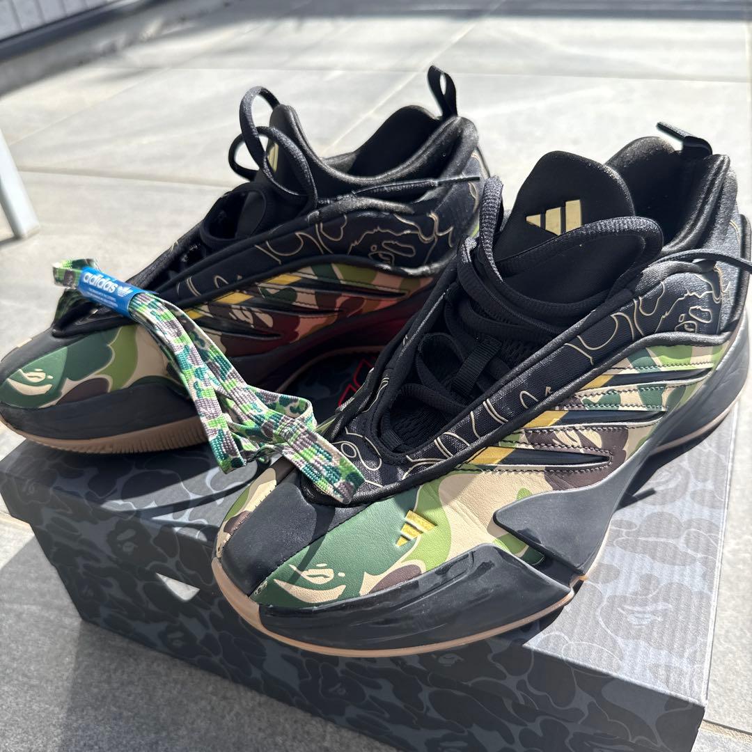 BAPE STA カモフラージュ シューズ 10 US