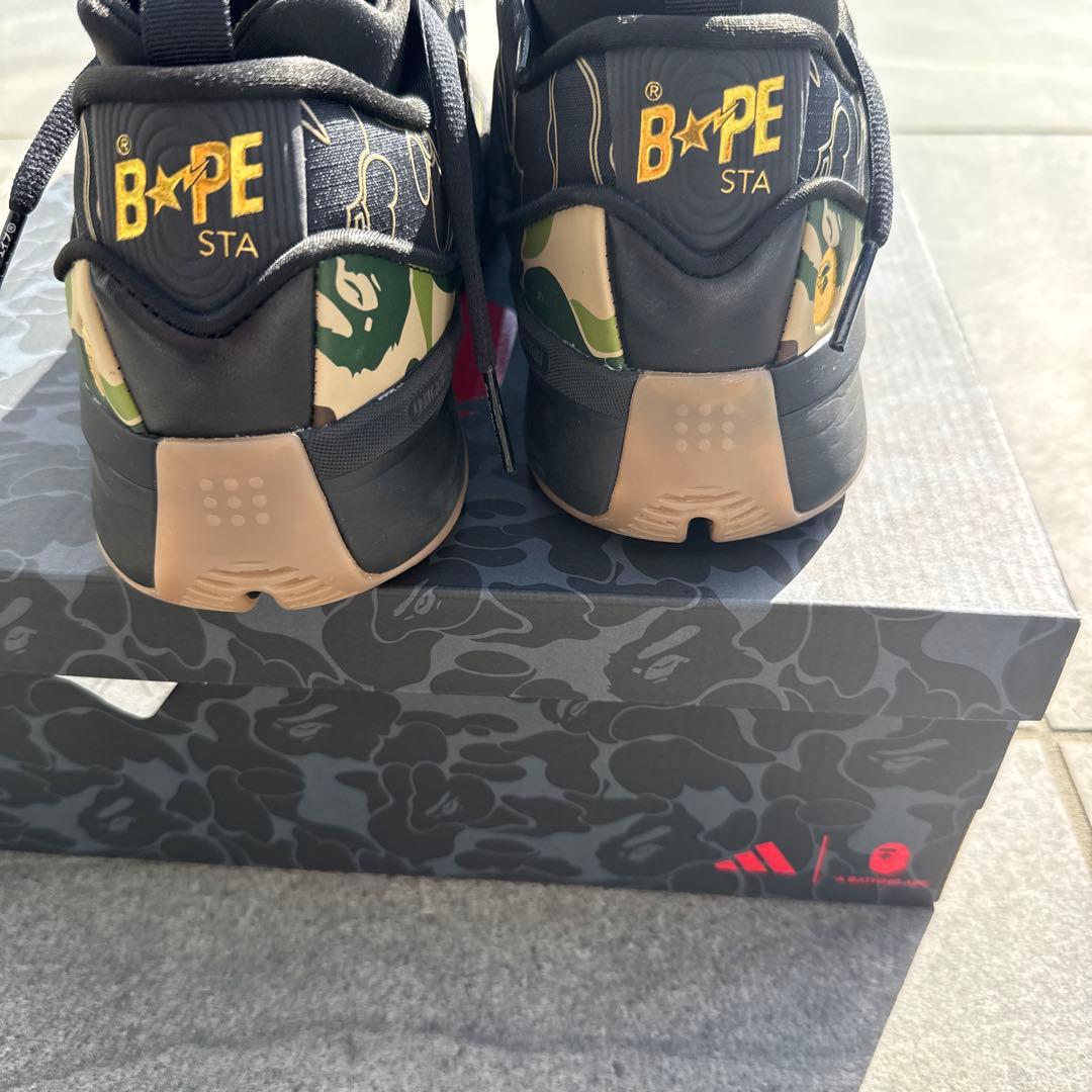 BAPE STA カモフラージュ シューズ 10 US