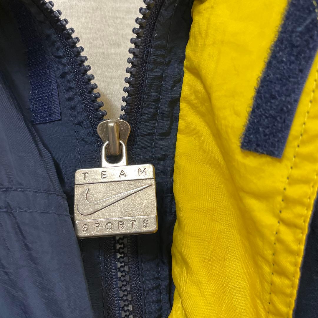 90s “NIKE TEAM SPORTS タグ “MICHIGAN“紺/黄JK