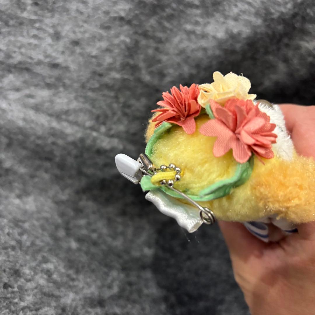 ディズニー　クッキーアン　ぬいぐるみバッジ　スプリングインブルーム　ダッフィー